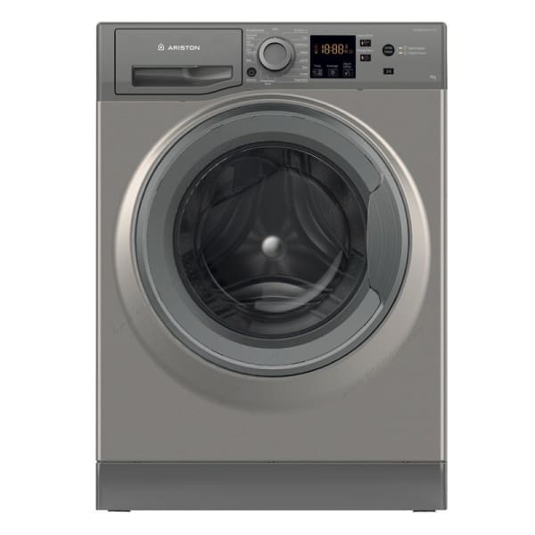 Machine à laver Ariston 9kg Frontale 1200TR/MIN Silver (NSWM925CGGMA) Machine à laver Ariston 9kg Frontale 1200TR/MIN Silver (NSWM925CGGMA)